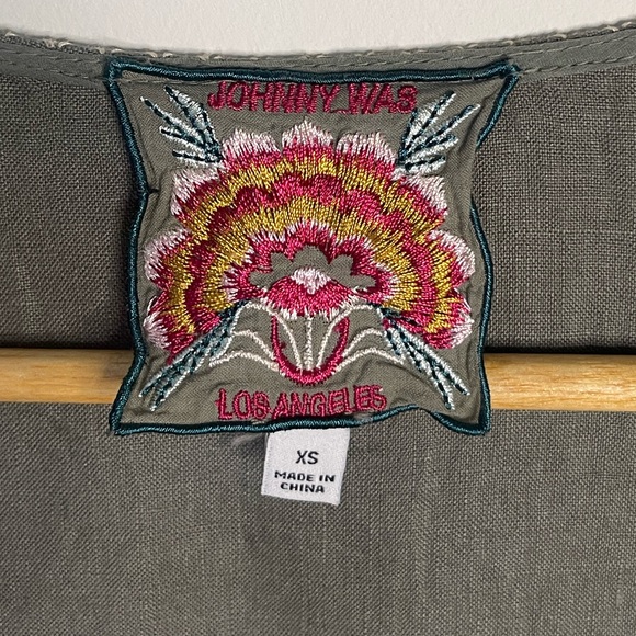 Embroidered Gray Jumpsuit - Picture 12 of 13